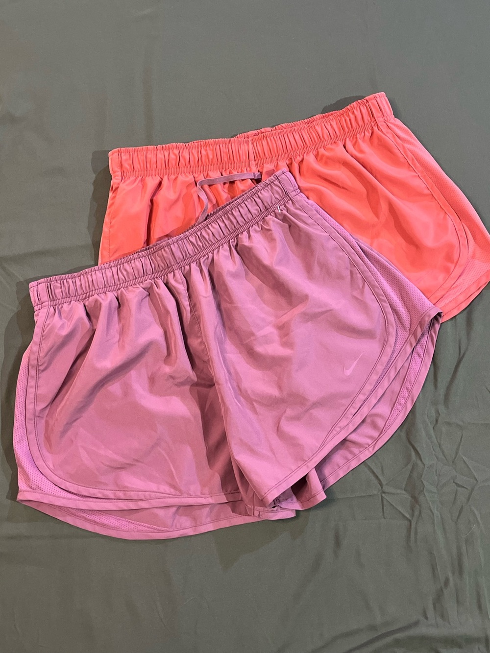 TWO Nike DriFit Shorts, Running, Athletics, Athleisure, Sz L